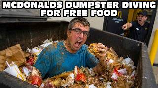 Daddy Temper Tantrum Dumpster Dives At McDonalds [Original]