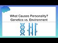Personality Theories and Influences
