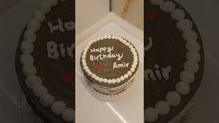 Minimal birthday cake, full video 👆