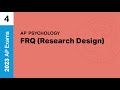 Understanding FRQ Strategies in AP Psychology
