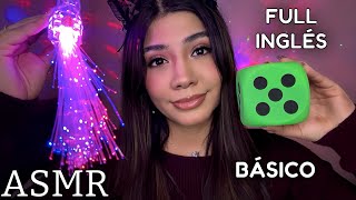 ASMR/ MI PRIMER ASMR EN INGLES / TRIGGERS IN ENGLISH (SPIT PAINTING + SIGUE MIS INSTRUCCIONES y más)