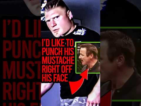 Brock Lesnar Blows Door Off Hinges With A Punch! #UFC #MMA