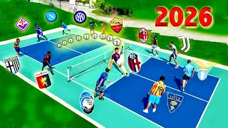 CALCIO TENNIS con tutte le squadre di SERIE A! *IL PIÙ GRANDE D'ITALIA*