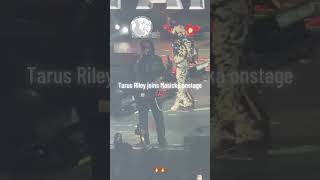 Tarus Riley joins Masicka onstage 💯#barclayscenter #masicka #newyork #musicandtourism #highlights