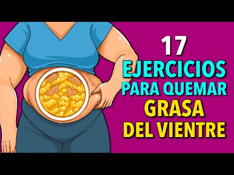 QUEMA SUAVE DE GRASA DEL VIENTRE: 17 EJERCICIOS SENCILLOS PARA HACER EN CASA