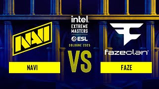 NAVI vs. FaZe - IEM Cologne 2025 - Group B