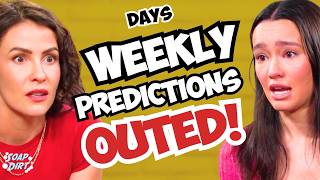 Days of Our Lives Weekly Predictions: Sophia OUTED & Sarah DUMPS Brady! | Soap Dirt DOOL