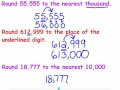 Rounding and Place Value Concepts