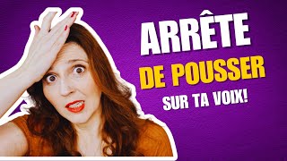 CHANTER SANS POUSSER: Fais cet exercice maintenant!