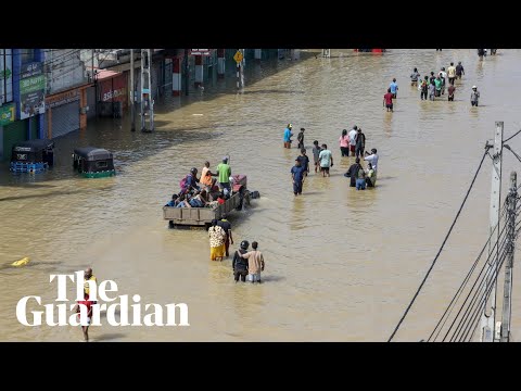 YouTube video thumbnail: 'Everything is Underwater': Sri Lanka Floods Displace Families