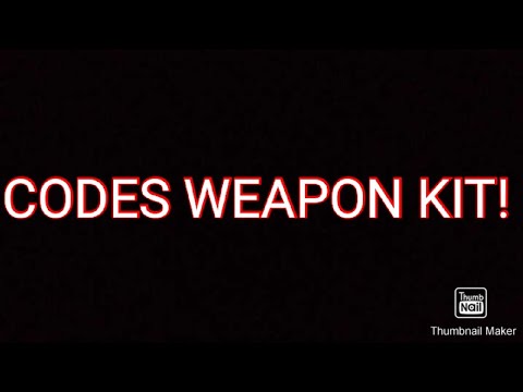 Codes For Weapon Kit Roblox 07 2021 - best roblox gun kits