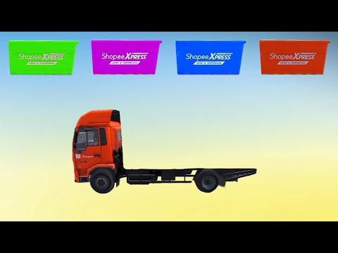 MENEBAK GAMBAR BOX TRUCK SHOPEE EXPRESS !!! MENCARI BOX TRUK EKSPEDISI