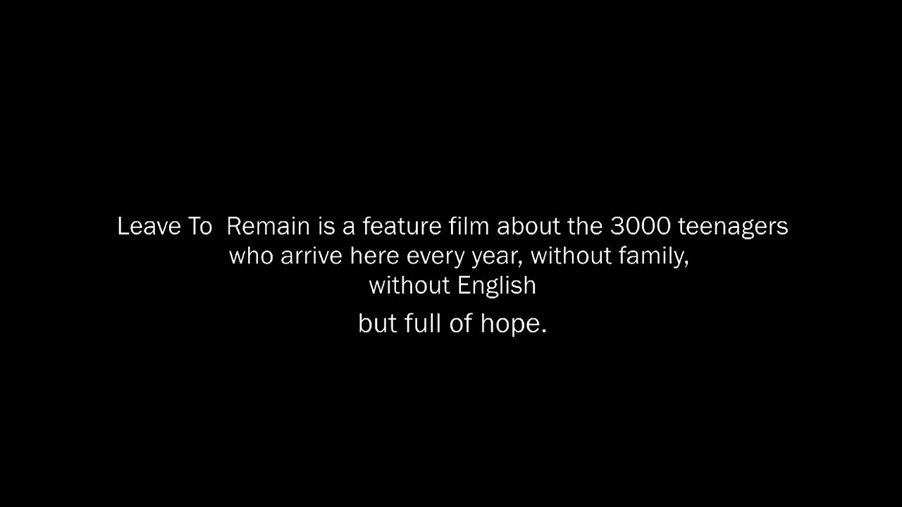 Leave to Remain Trailer thumbnail
