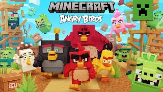 Angry Birds come to Minecraft in a new adventure world DLC