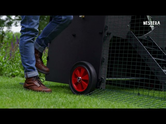 Video Wielenset voor Nestera kunststof hokken