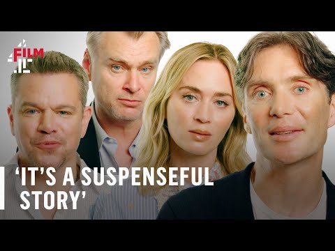 Christopher Nolan, Cillian Murphy, Emily Blunt and Matt Damon on Oppenheimer