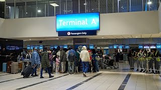 YouTube video thumbnail: Nigerian Nationals in South Africa Repatriated Amid Growing Anti-Migrant Tensions