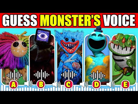 🔊 Can You Guess the Monster's Voice in Poppy Playtime 4? | IMPOSSIBLE Poppy Playtime Chapter 4 Quiz!