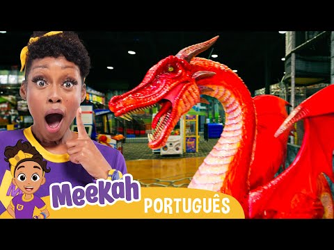 Meekah Parte em Uma Missão de Dragão | 💜Olá Meekah!💜| Amigos do Blippi Brasil | Videos Educativos