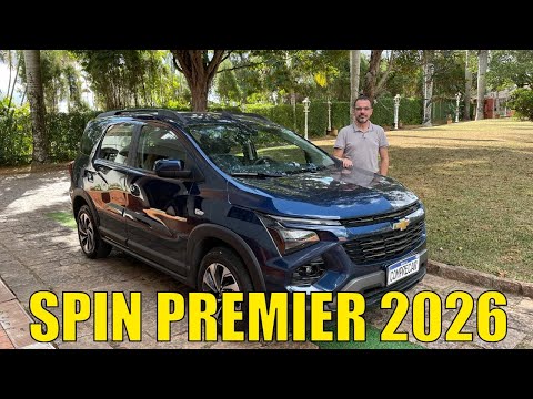 Avaliação: Chevrolet Spin Premier 2026