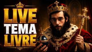 LIVE DE TEMA LIVRE - REACTS
