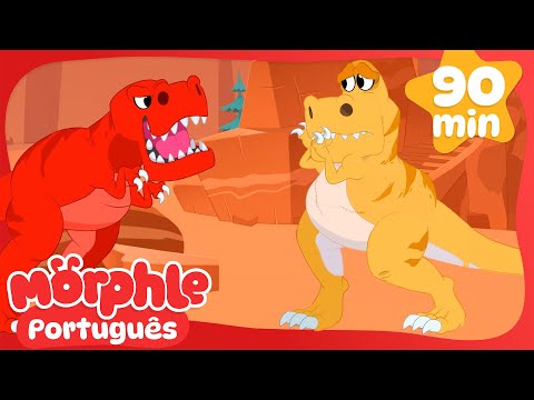 Morphle Viaja no Tempo para a Era dos Dinossauros! ⏳🦕| Morphle em Português | Desenhos em Português