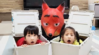 서은이의 동물 가면 숨바꼭질 ~~ Hide and seek with animal mask