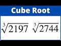 Finding Cube Roots Using Factor Trees