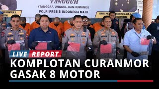 Tanpa Kunci L, Komplotan Pencuri di Banyuwangi Gasak Delapan Sepeda Motor dengan Cara Ini