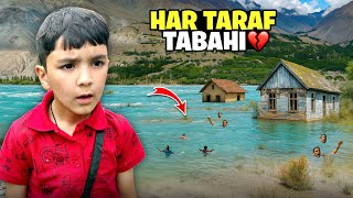 Flood in My Village 💔 Selaab Ne Har Taraf Tabahi Macha Di 😢