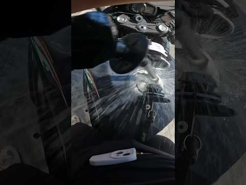 this ended badly… #shorts #bikergirl #motovlog #motorcycle #zx6r