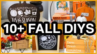 10+ Cozy & Cute Fall Crafts from Dollar Tree + More | DIY Decor Ideas