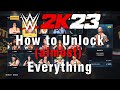 WWE 2K23 Unlockables and Features