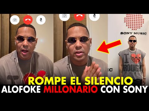 EXCLUSIVA!🚨 ALOFOKE ROMPE EL SILENCIO SOBRE FIRMA CON SONY MUSIC POR $7 MILLONES DE DOLARES