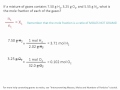 Gas Mixture Calculations