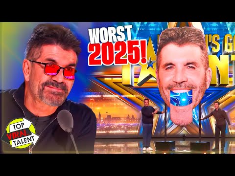 WORST Auditions of 2025! It's NOT Always What Judges Expect...
