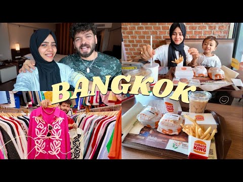 Mashu & Bashi Bangkok Trip ✈️ | Day 1 With Good News & Announcement 📣 🥰