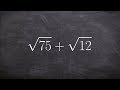 Simplifying Radicals and Square Roots