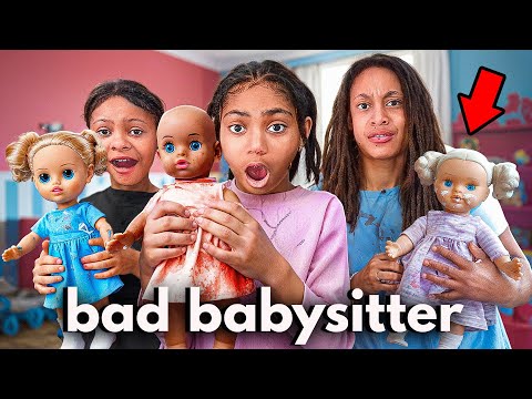 BAD REBORN BABYSITTER! 😱 WHAT HAPPENS NEXT IS SHOCKING!! (EP. 1) 😡