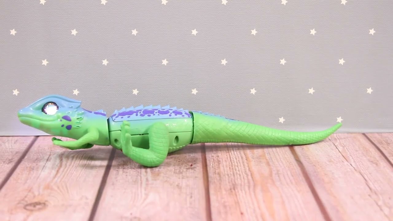 Ящерица р/у световые звуковые эффекты с 3лет - видео