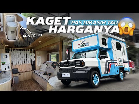 HARGANYA WAAAW, SIDAK "RUMAH" BARU​⁠​⁠@JAJAGO.KELILING.INDONESIA ‼️Toyota Hilux Rangga Campervan