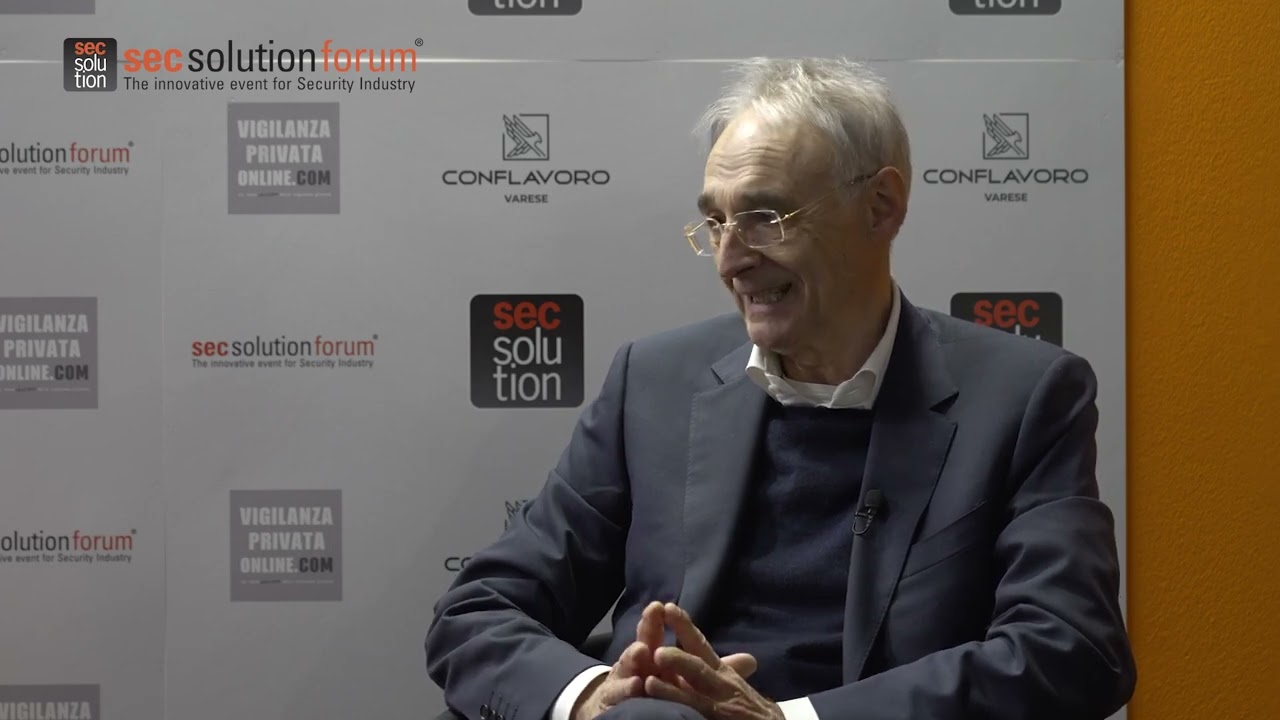 secsolutionforum a Sicurezza 2025 con Romano Lovison, Presidente di ANSSAT