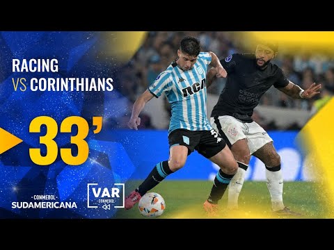 CONMEBOL SUDAMERICANA  | REVISÃO VAR | RACING VS CORINTHIANS