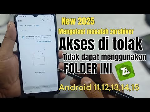 Cara mengatasi zarchiver tidak dapat menggunakan folder - zarchiver akses di tolak