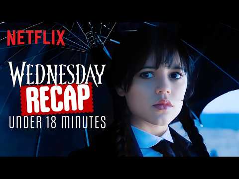 Wednesday Season 1: Every Twist, Every Creature, Every Secret &#128375;️ | Netflix India