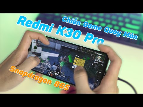 (VIETNAMESE) Trải Nghiệm Chiến Game Maxsetting + Quay Màn Hình Trên Redmi K30 Pro - Snapdragon 865 Đỉnh Thực Sự