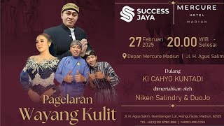 Live NIKEN SALINDRY & DUO JO - Pagelaran Wayang Kulit KI CAHYO KUNTADI - MERCURE HOTEL MADIUN