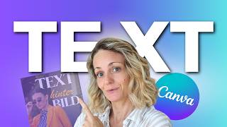 Text hinter Objekten in Canva (so wirken deine Designs sofort professionell)