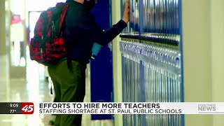 SPPS working to fill teacher vacancies before new school year starts