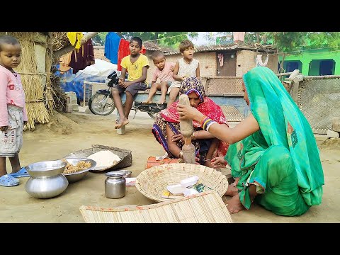 देखिये हमारे गाँव में मटमंगरा की रीत रिवाज और मटमंगरा की पूजा कहां  पर किया जाता है Matcor ki rasm